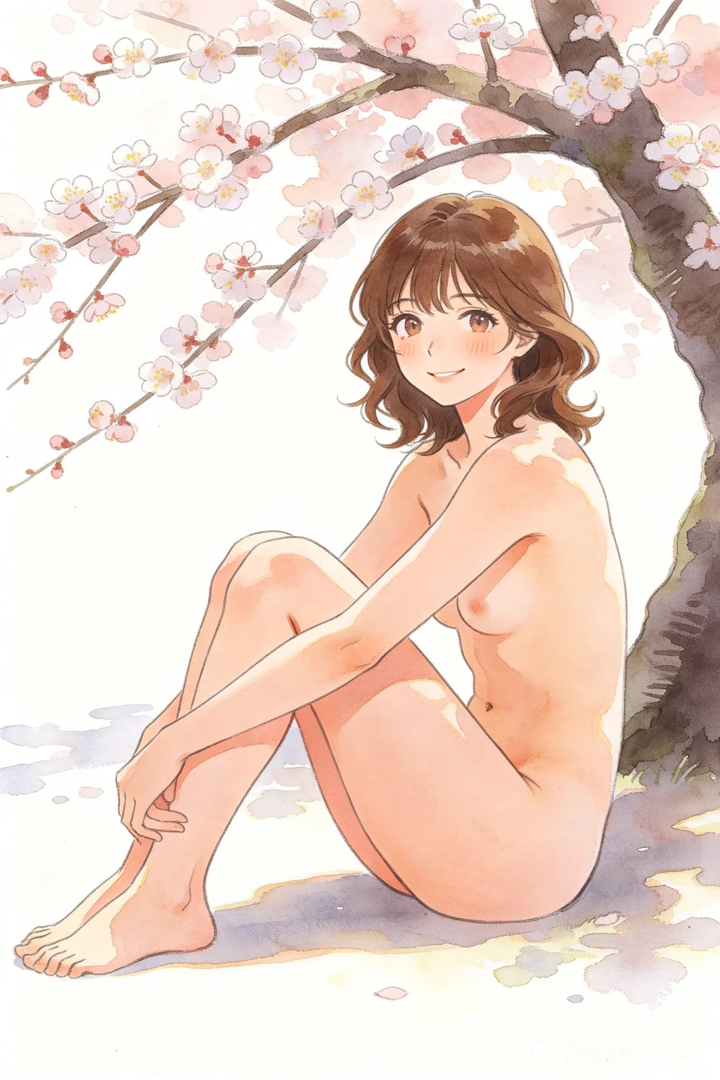 梅の花とC子ちゃん