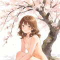 梅の花とC子ちゃん 7枚目