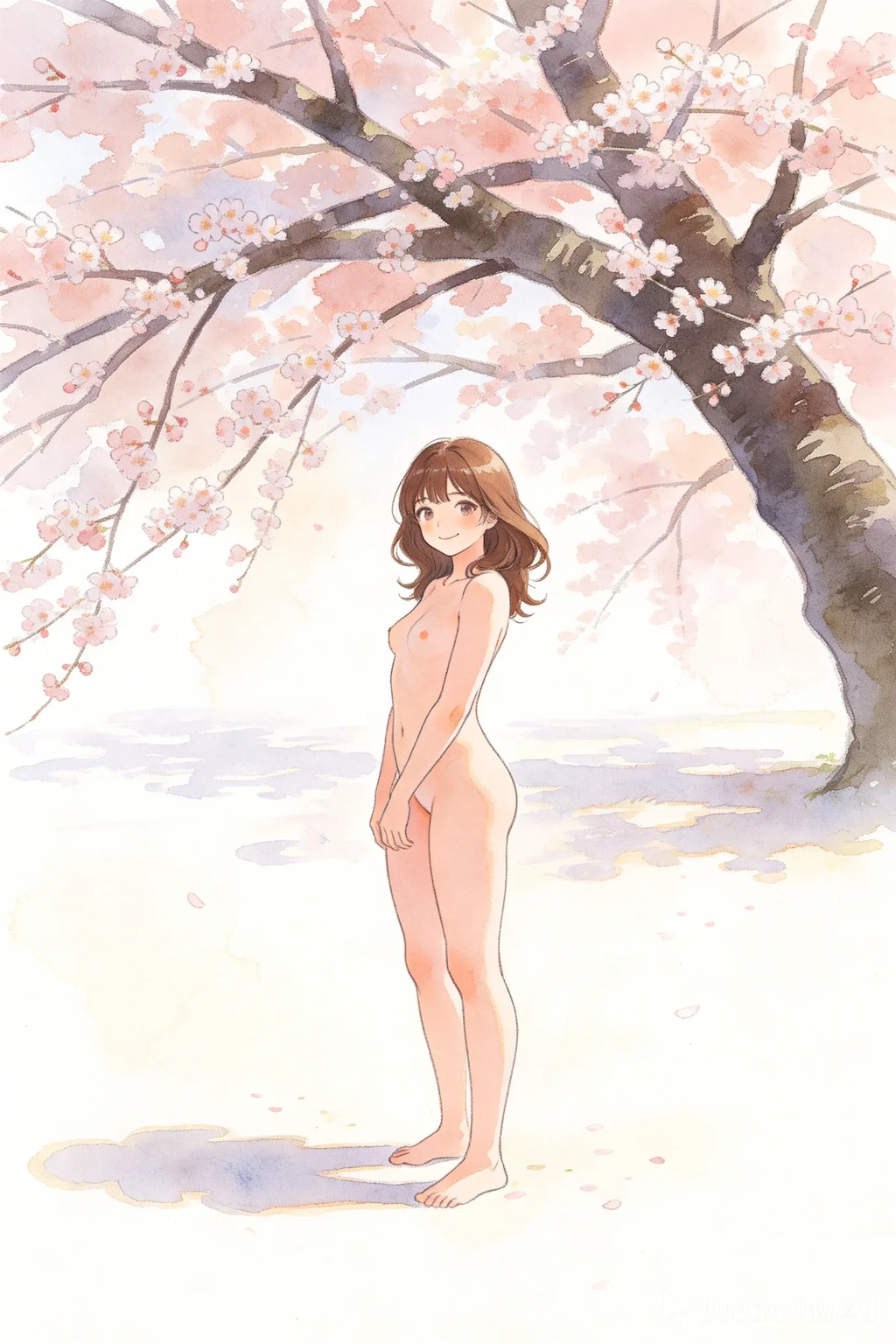 梅の花とC子ちゃん