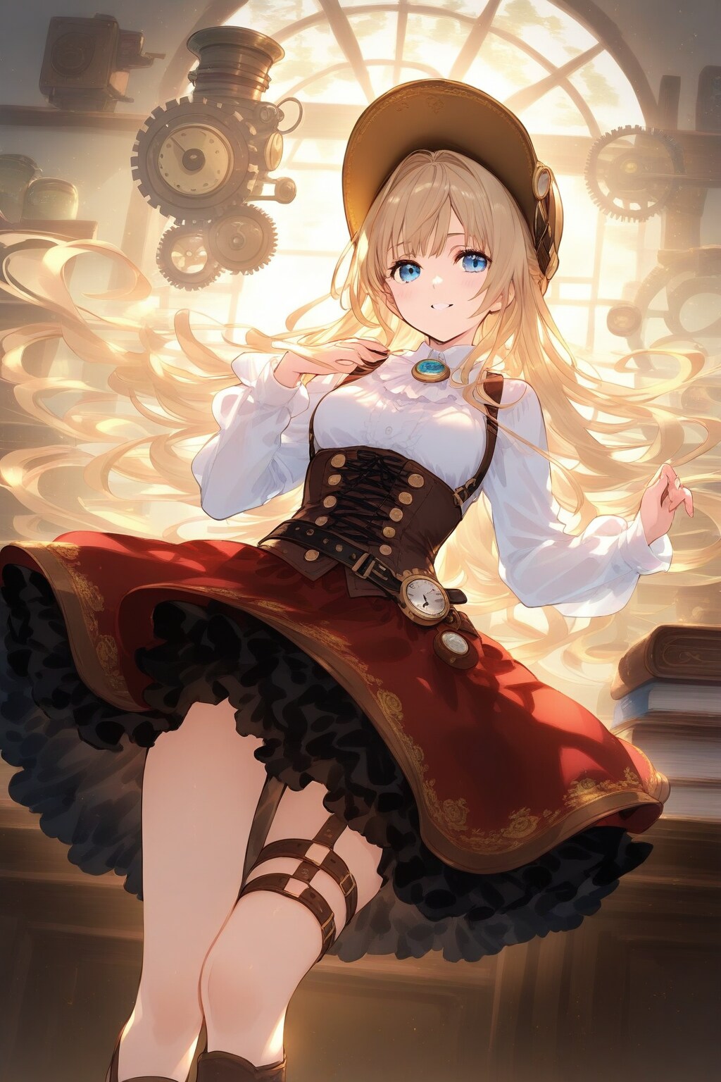 スチームパンク少女