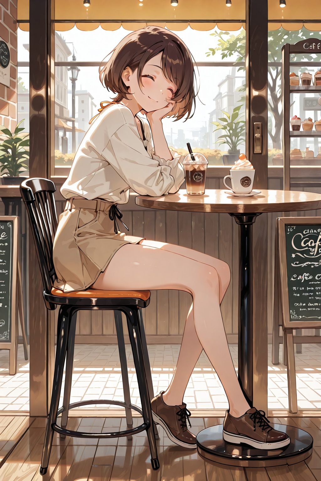 カフェ | の人気AIイラスト・グラビア