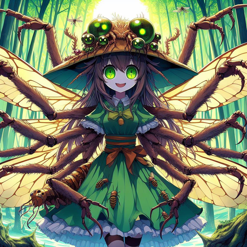 多脚昆虫娘