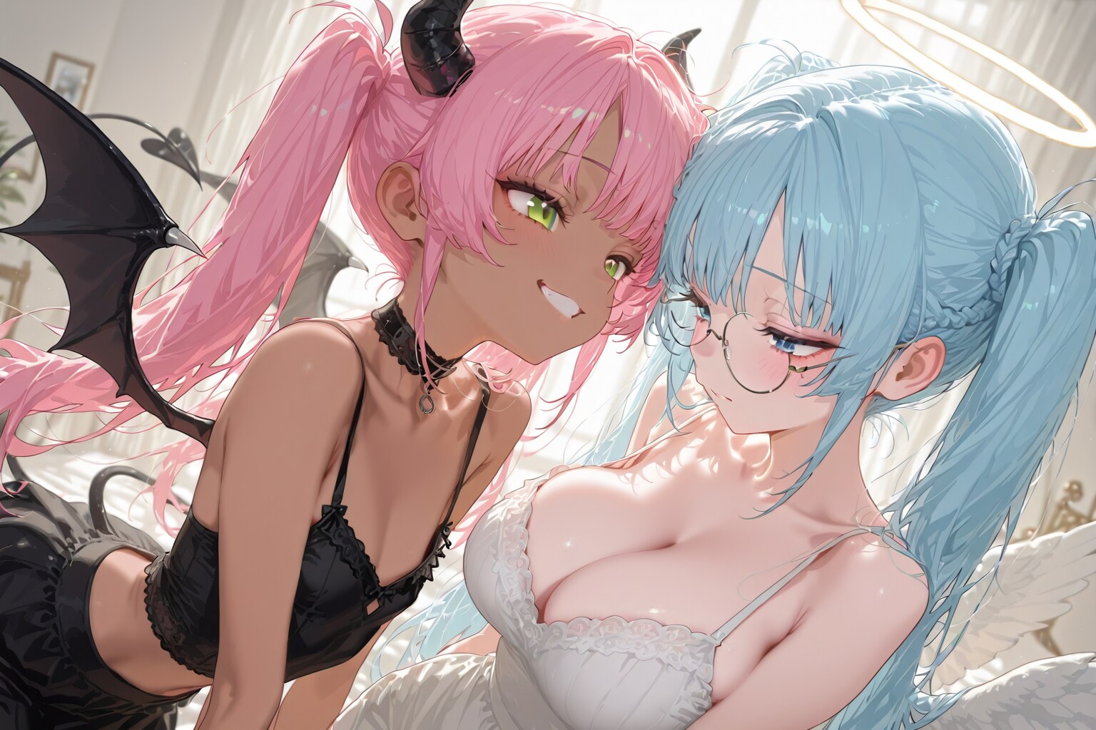 悪魔と天使