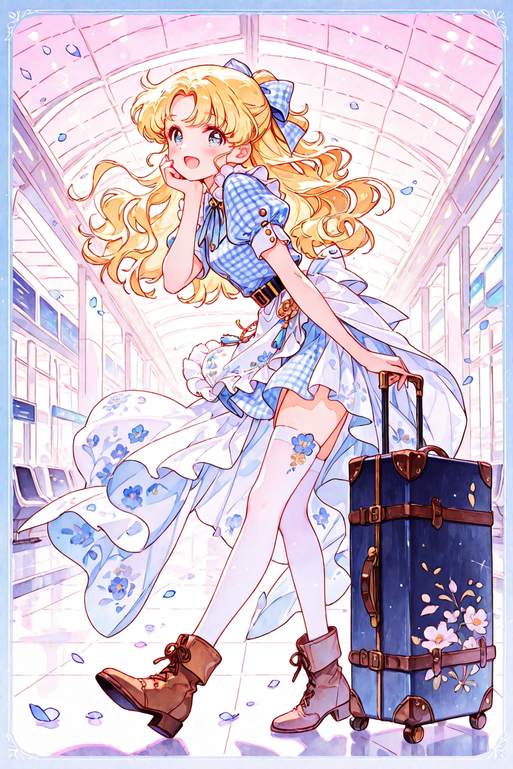 【女の子部入部中】ちょっと旅行にいってまいりますわ | の人気AIイラスト・グラビア