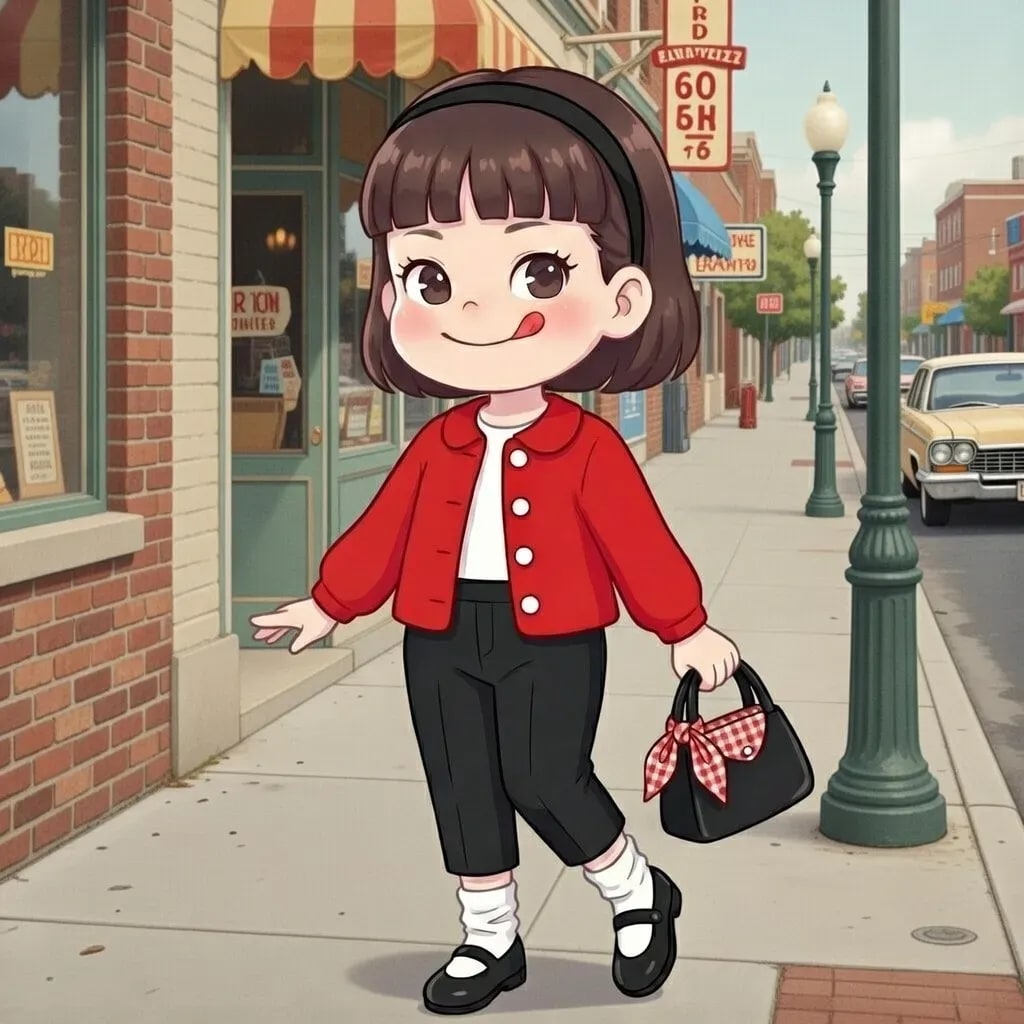 不二家のペコちゃん着せ替え