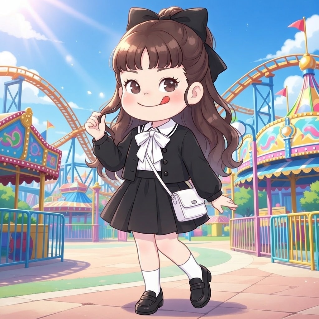 不二家のペコちゃん着せ替え | の人気AIイラスト・グラビア