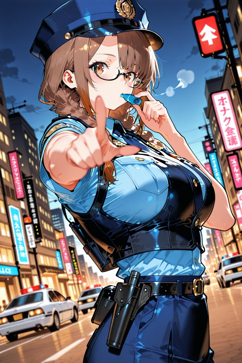 特殊機動警察官さん | の人気AIイラスト・グラビア