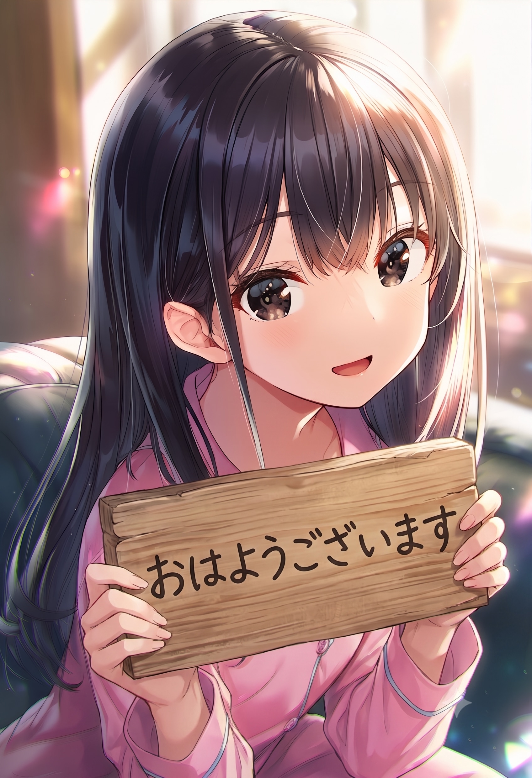 女子高生の朝