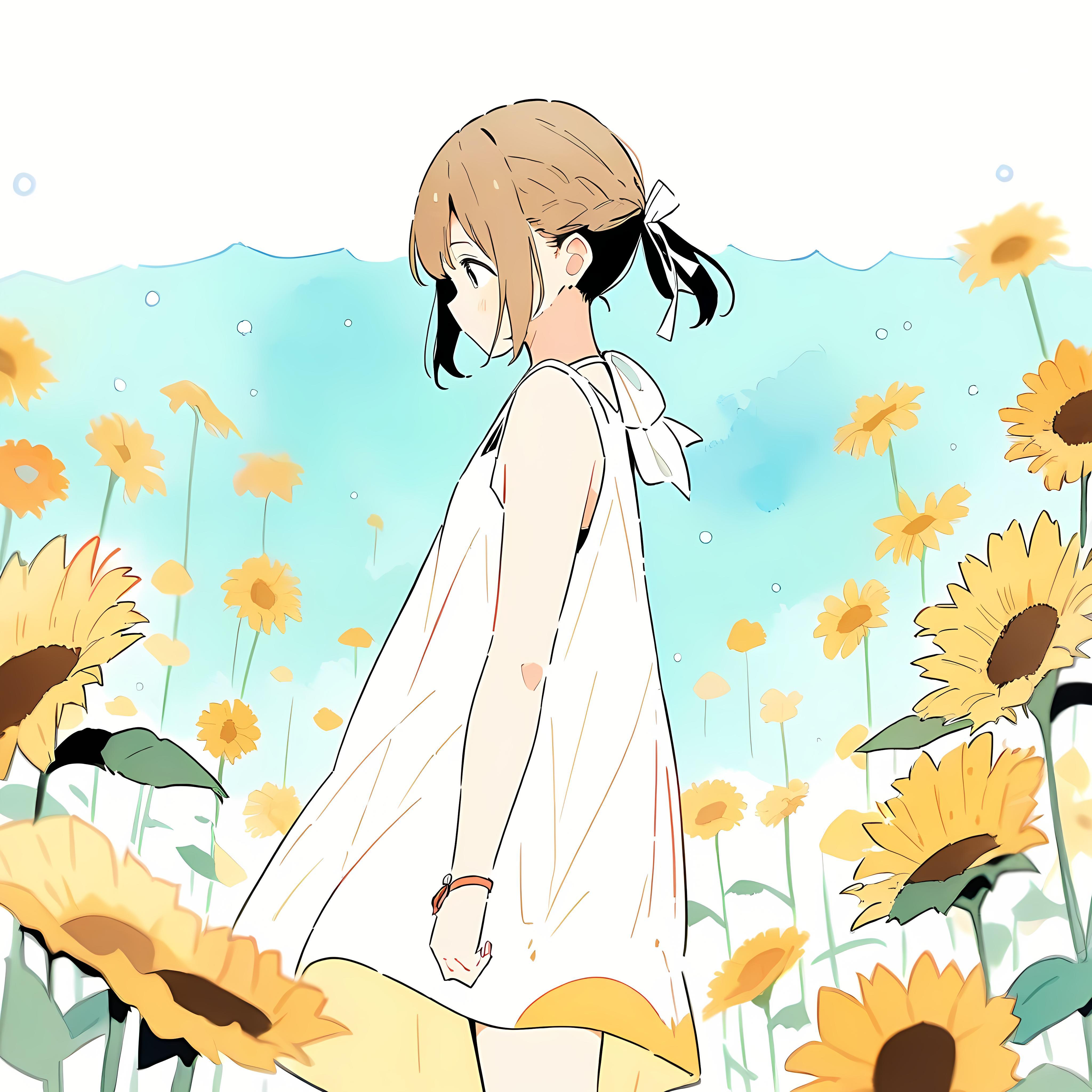 向日葵。 | の人気AIイラスト・グラビア