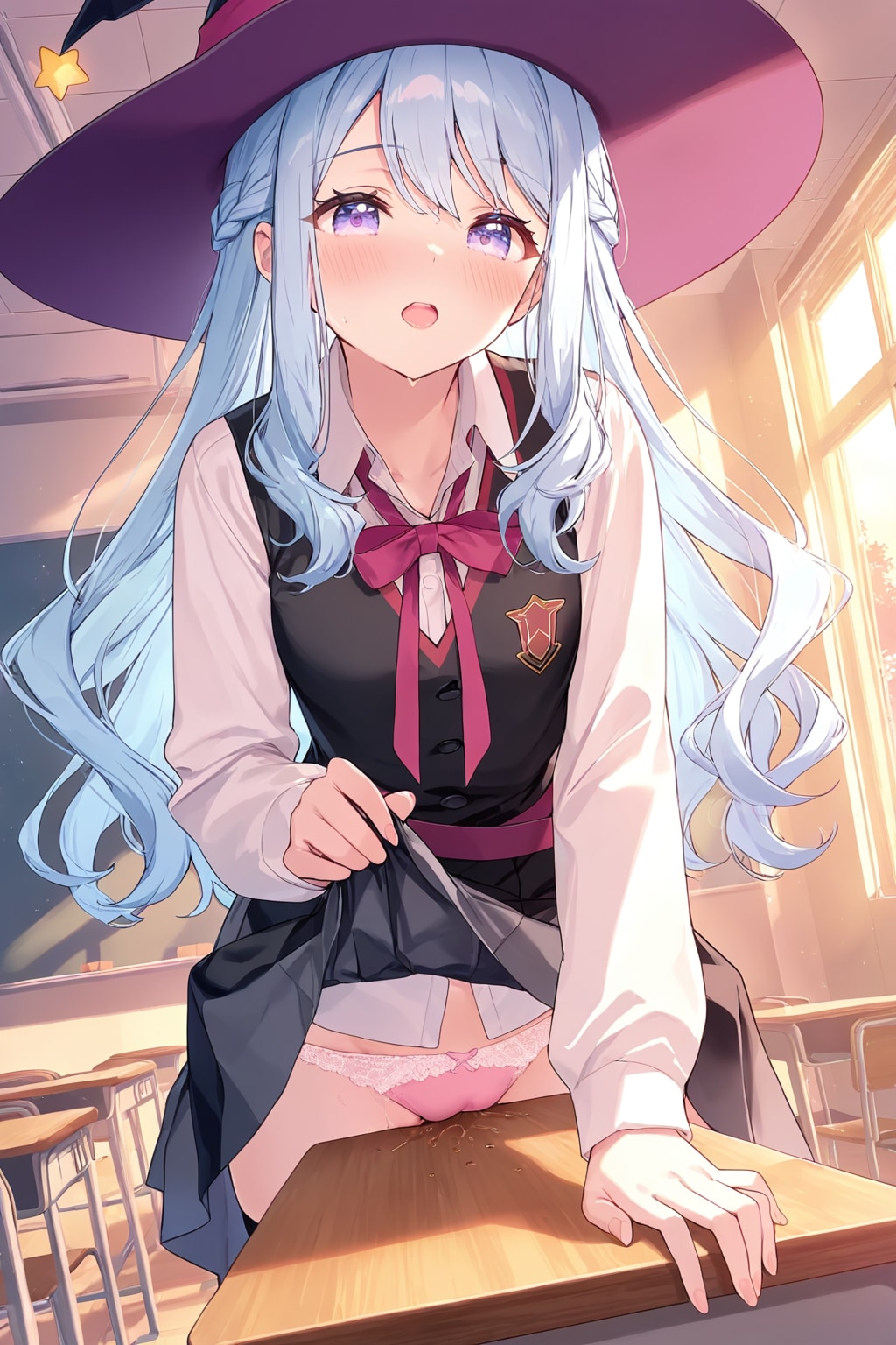 魔法の勉強の後の癒し♡