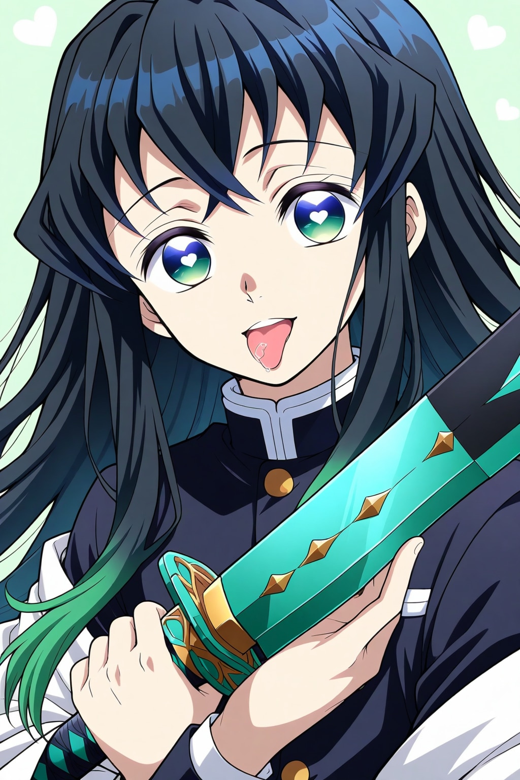 その、霞柱さんが舐めるものは・・・