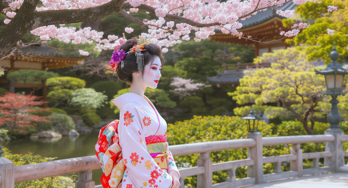 着物美女