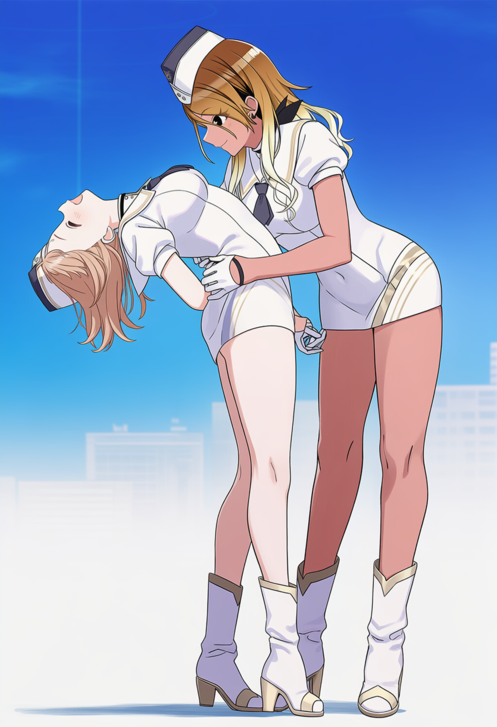 ブルアカオペレーター服　後ろ反り41