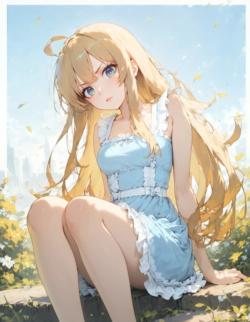 Azure Melody of the Meadows