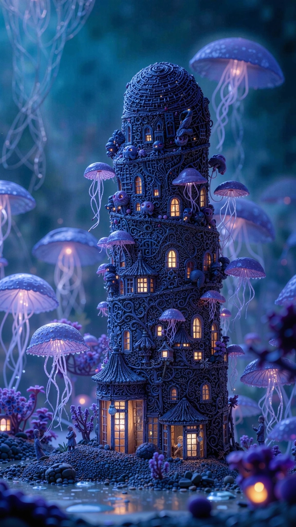 海底マンション | の人気AIイラスト・グラビア