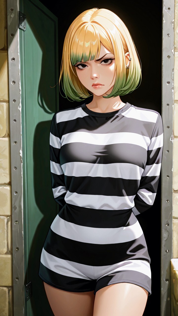 千鶴お姉やん✨第二形態in監獄学園 | の人気AIイラスト・グラビア