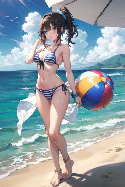 夏波の微笑み