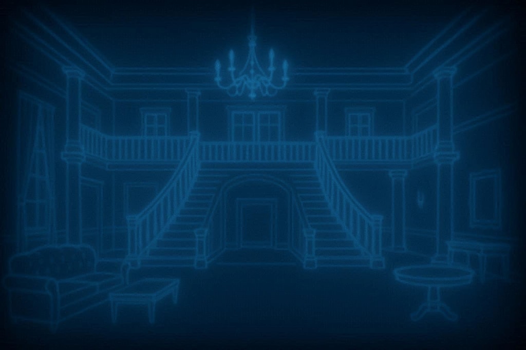 かなり暗いお屋敷