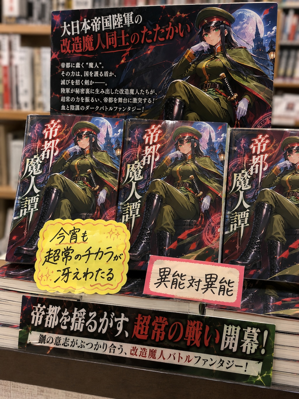 架空ラノベ「帝都魔人譚」