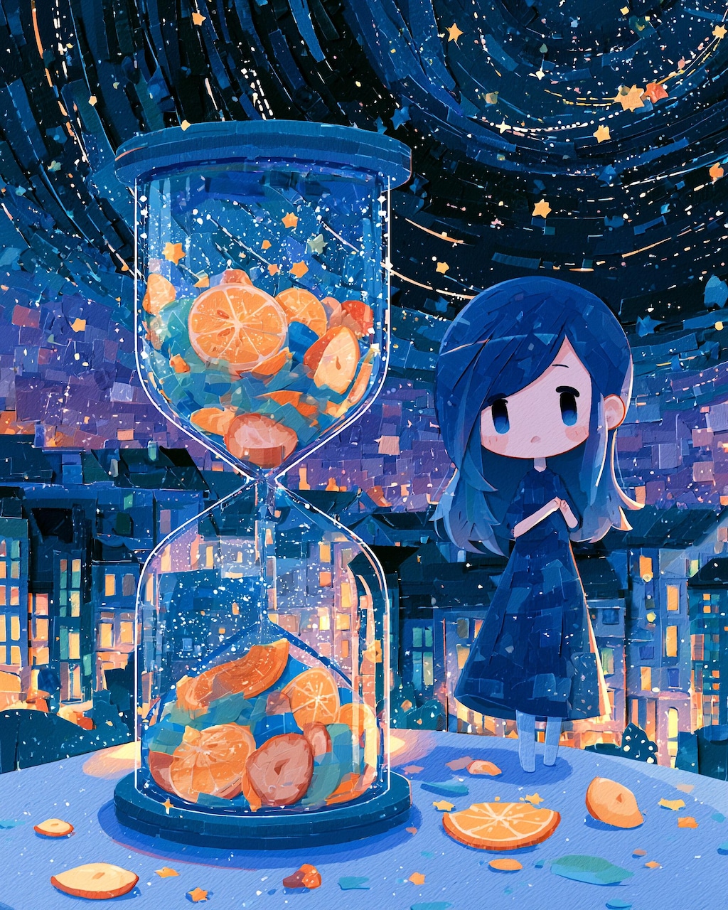 くだもの時計 #2