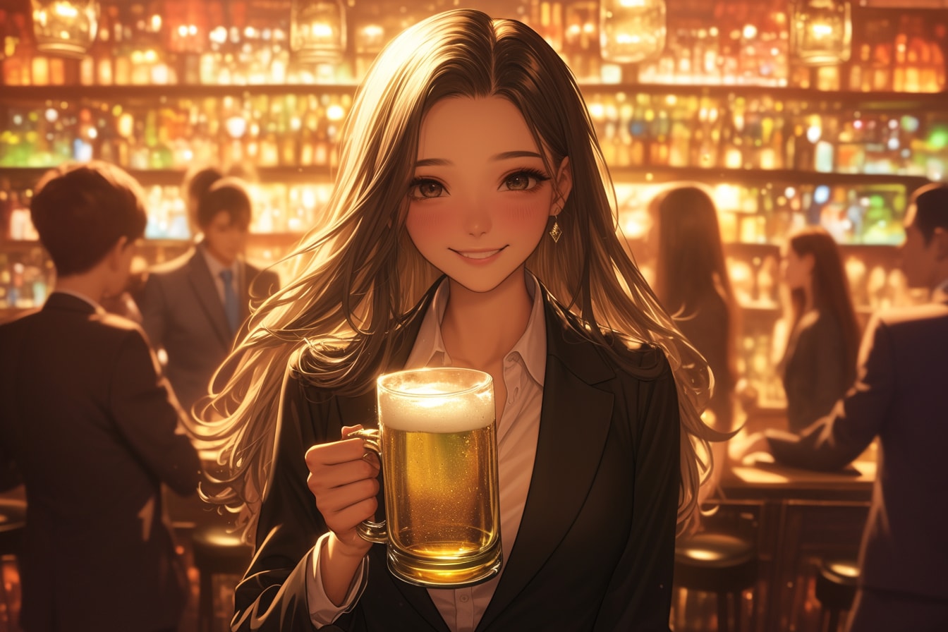 乾杯‼️🍻✨309 | の人気AIイラスト・グラビア