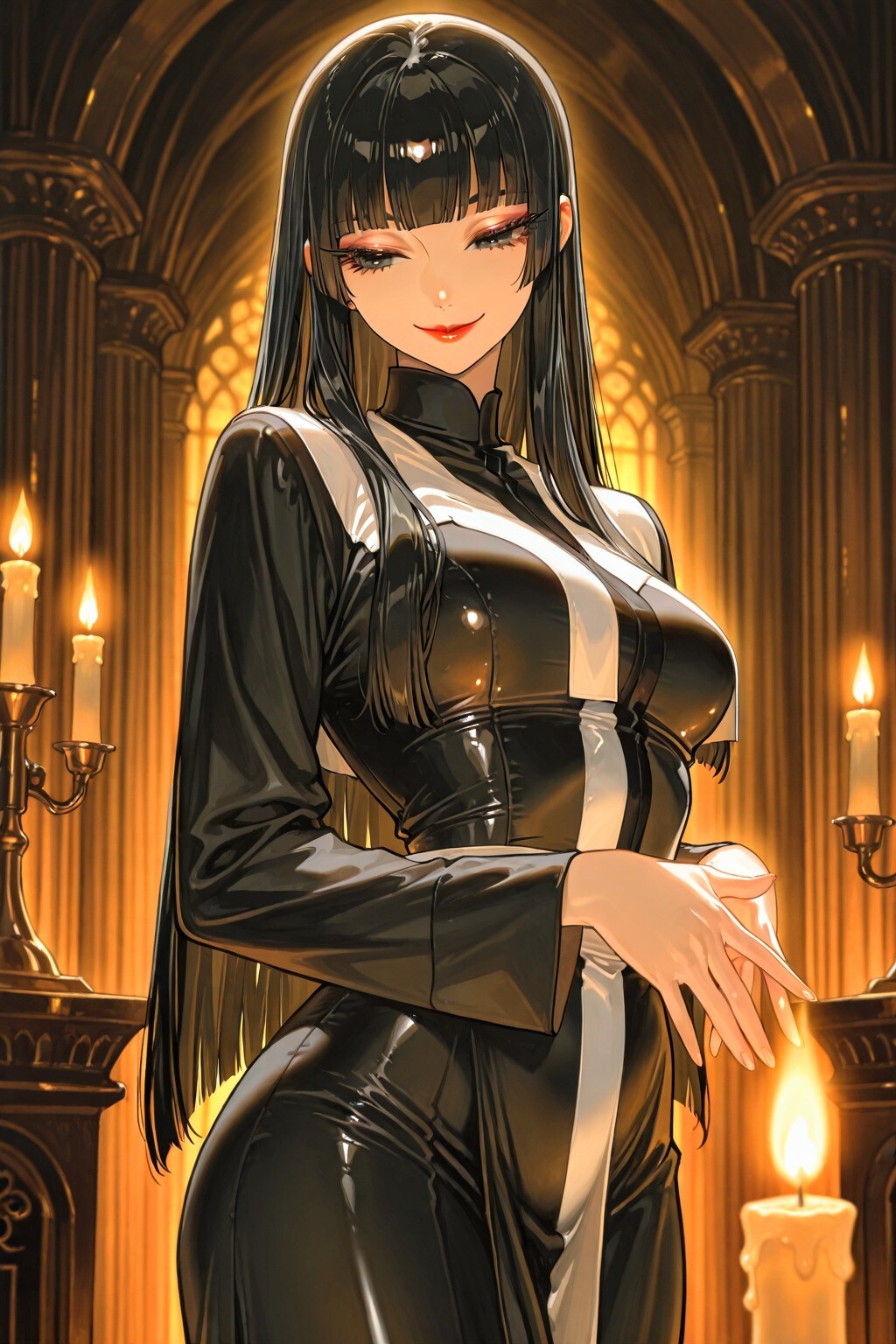 美人すぎる修道女 | の人気AIイラスト・グラビア