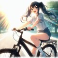 少女と自転車 3 3枚目