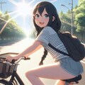 少女と自転車 3 5枚目