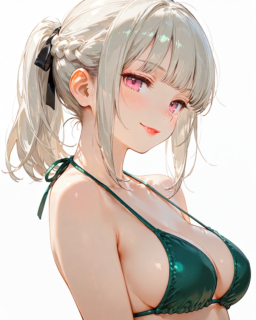 緑の水着スナップ写真集