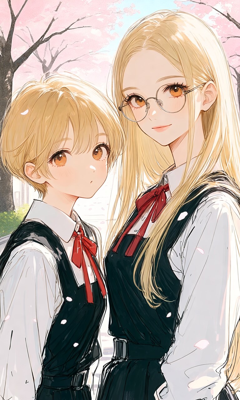 姉妹で同じ学校