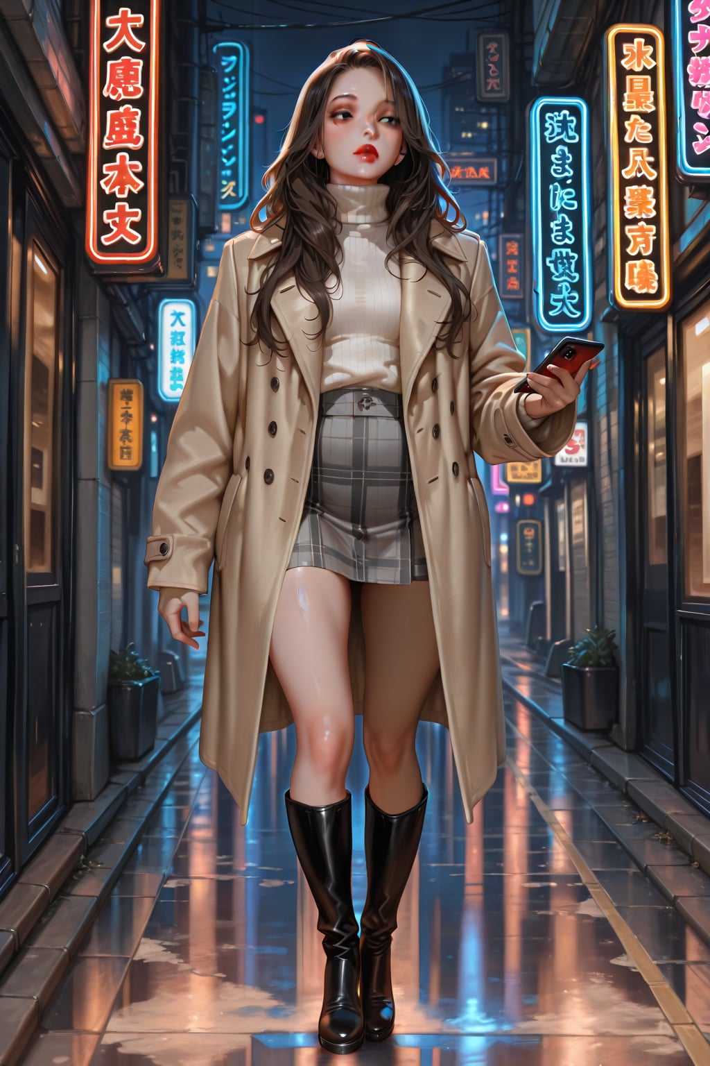 出勤するキャバ嬢