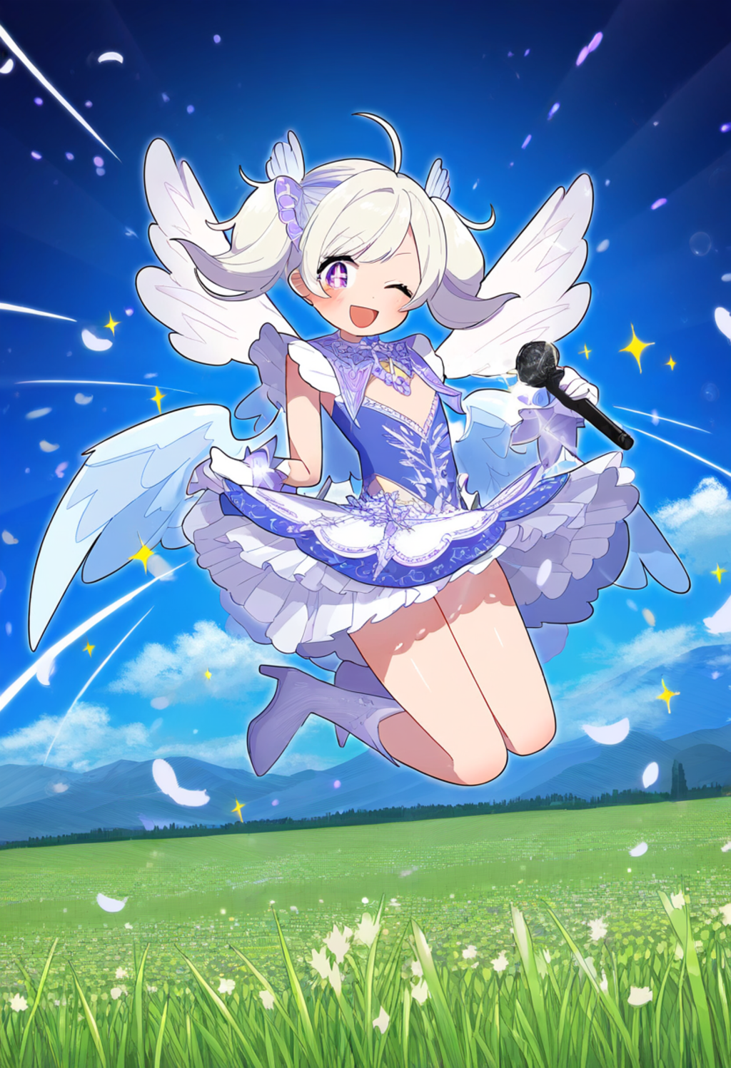 看板娘152　「天使(アイドル)降臨」銀瑠璃