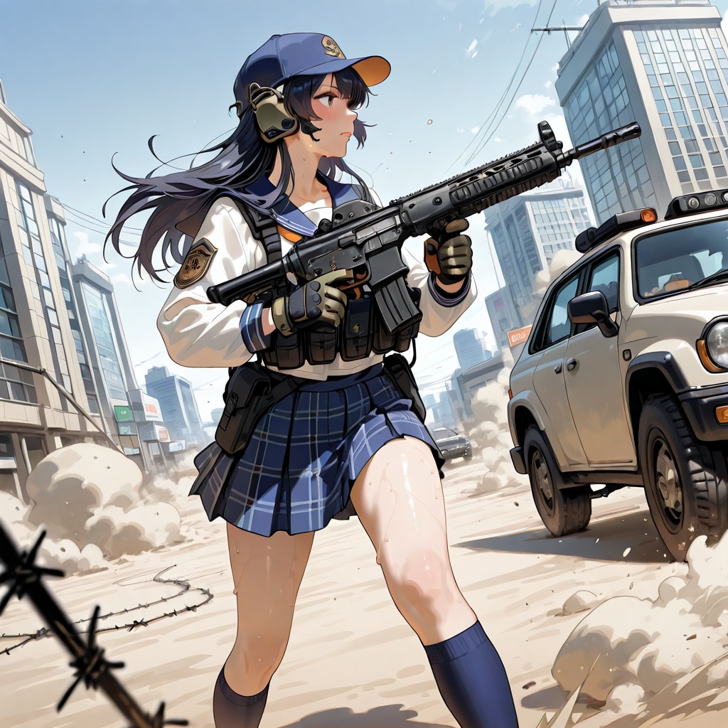 武装したJK