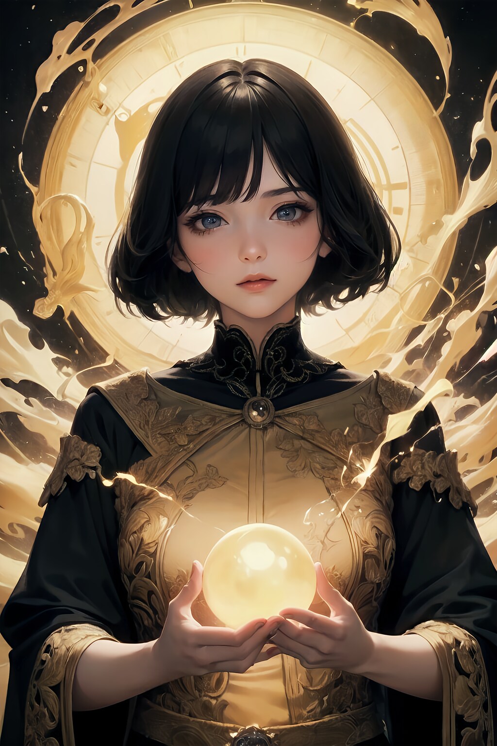 勇者よ、闇を打ち払う光の玉を授けましょう