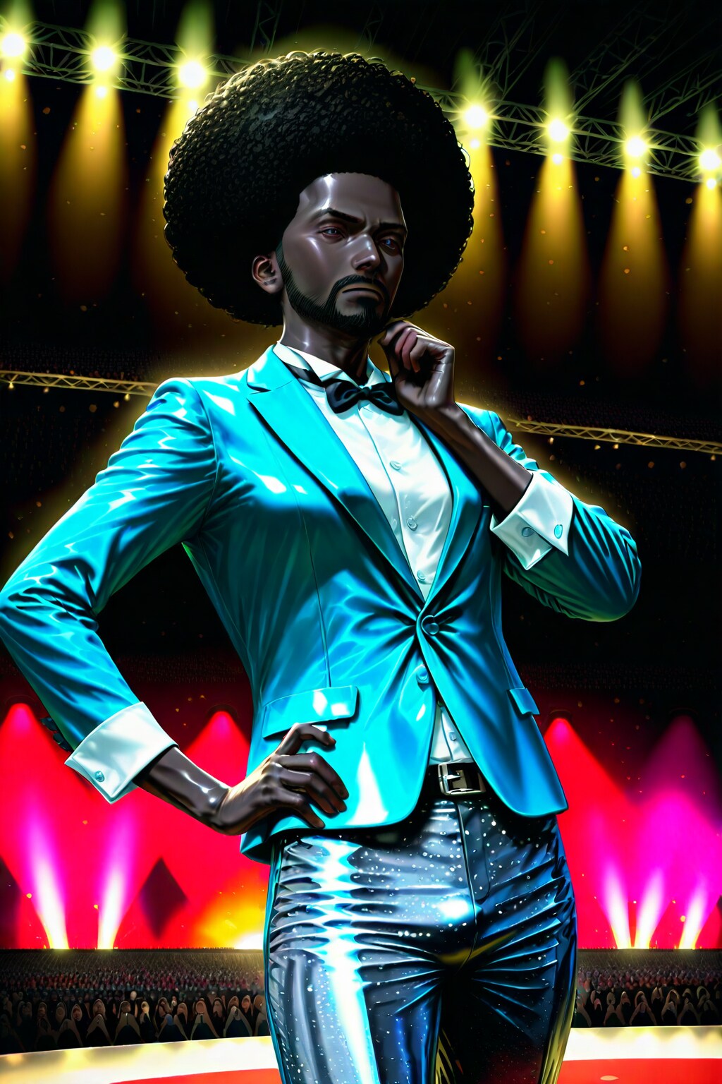 黒人アフロダンサー | の人気AIイラスト・グラビア