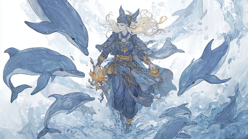 イルカの守護神