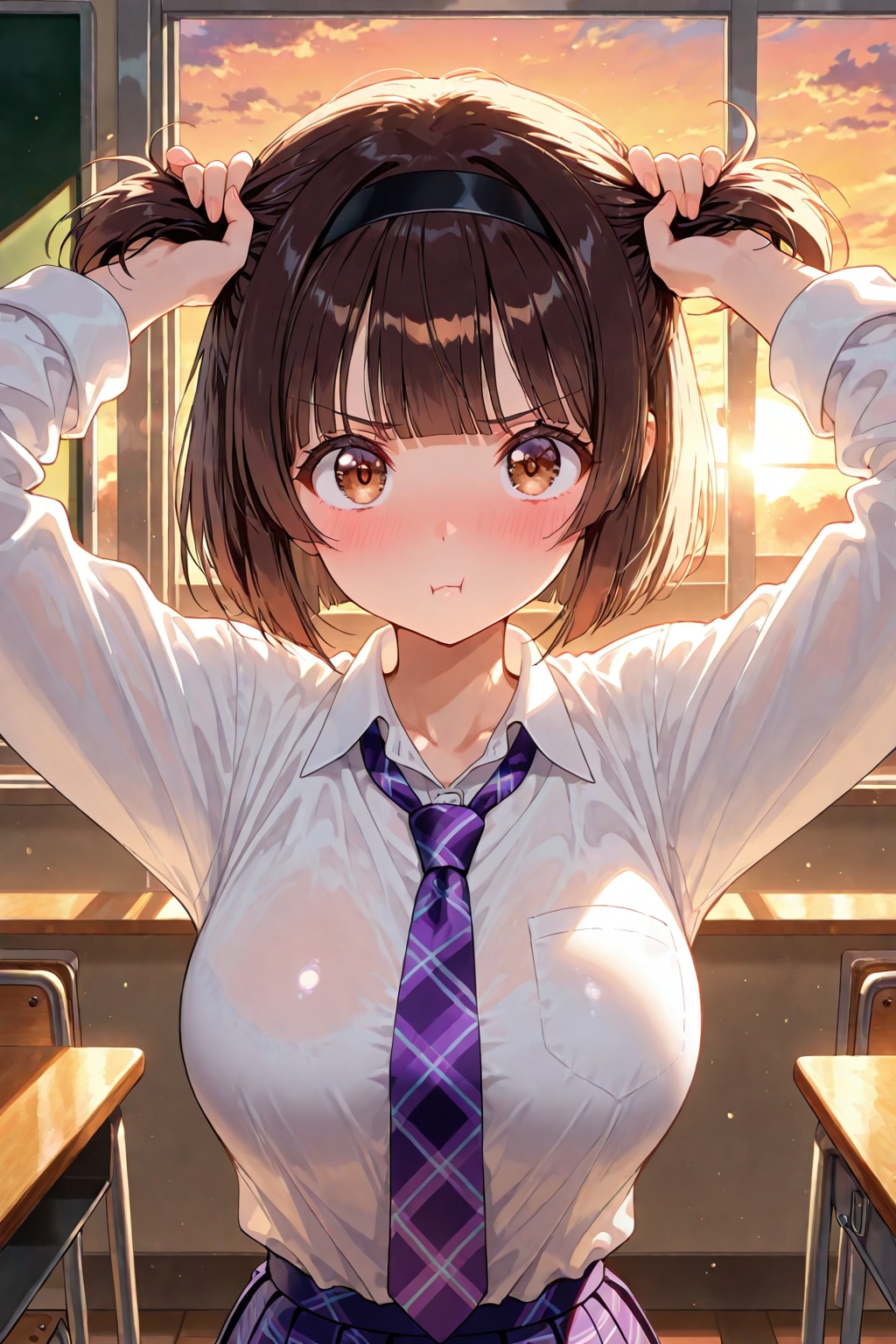 無理だって言ってるでしょ😠 | の人気AIイラスト・グラビア