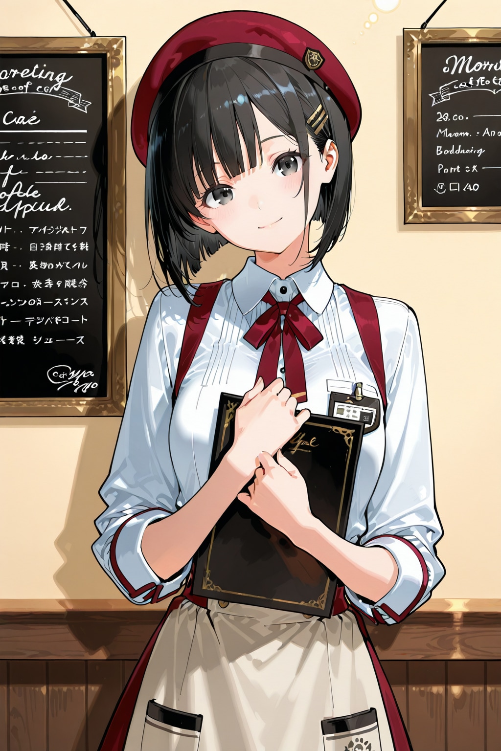 妹ちゃん✨カフェへようこそ‼️🥰☕️✨１８０ | の人気AIイラスト・グラビア