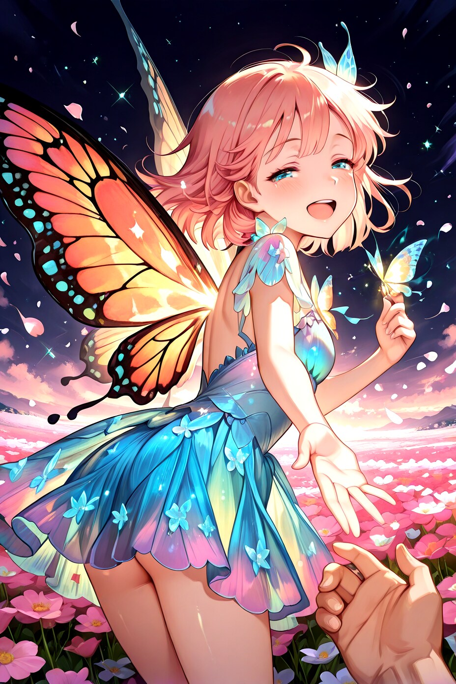 蝶に導かれて | の人気AIイラスト・グラビア