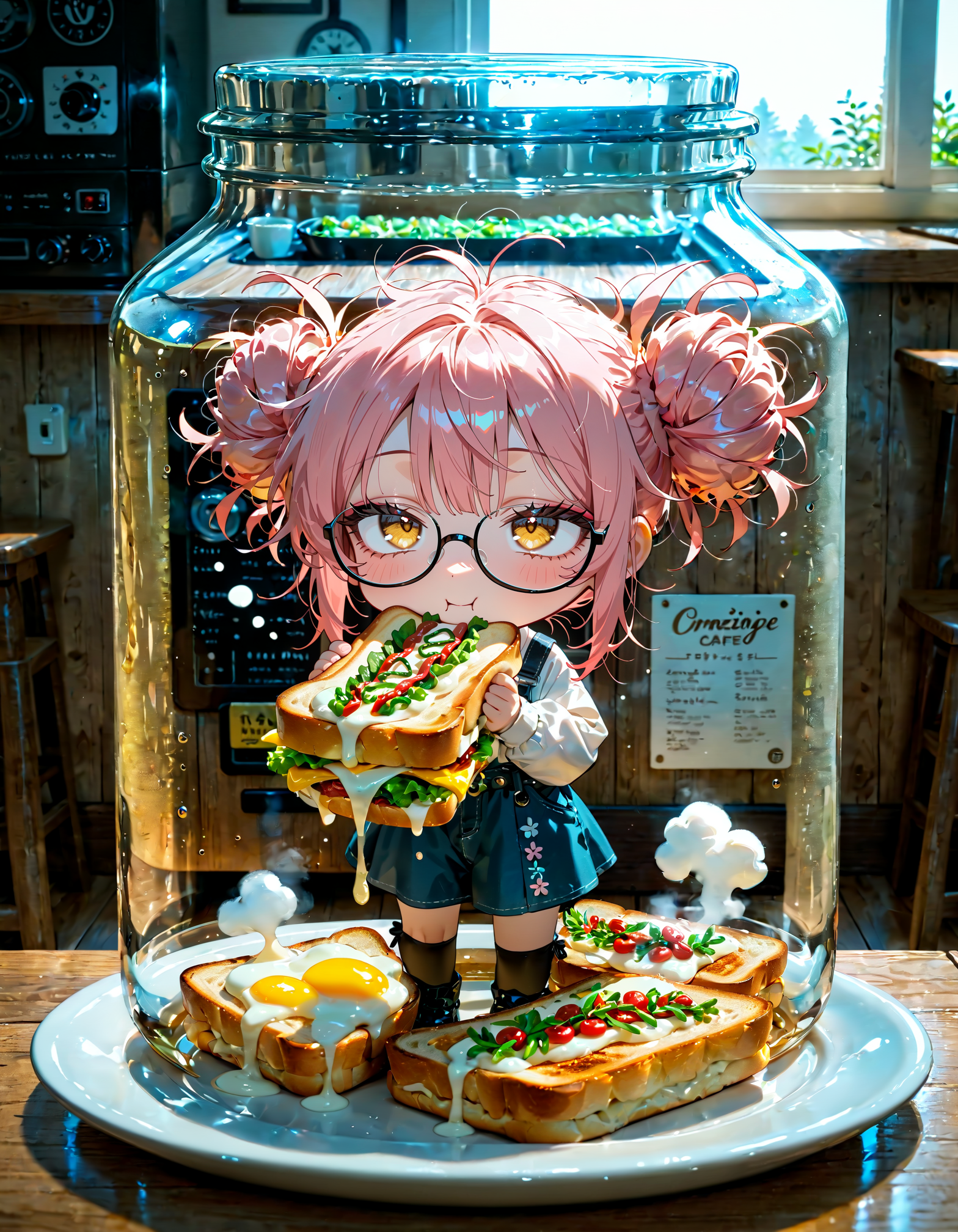 今日は何の日？　ホットサンドを楽しむ日 | の人気AIイラスト・グラビア