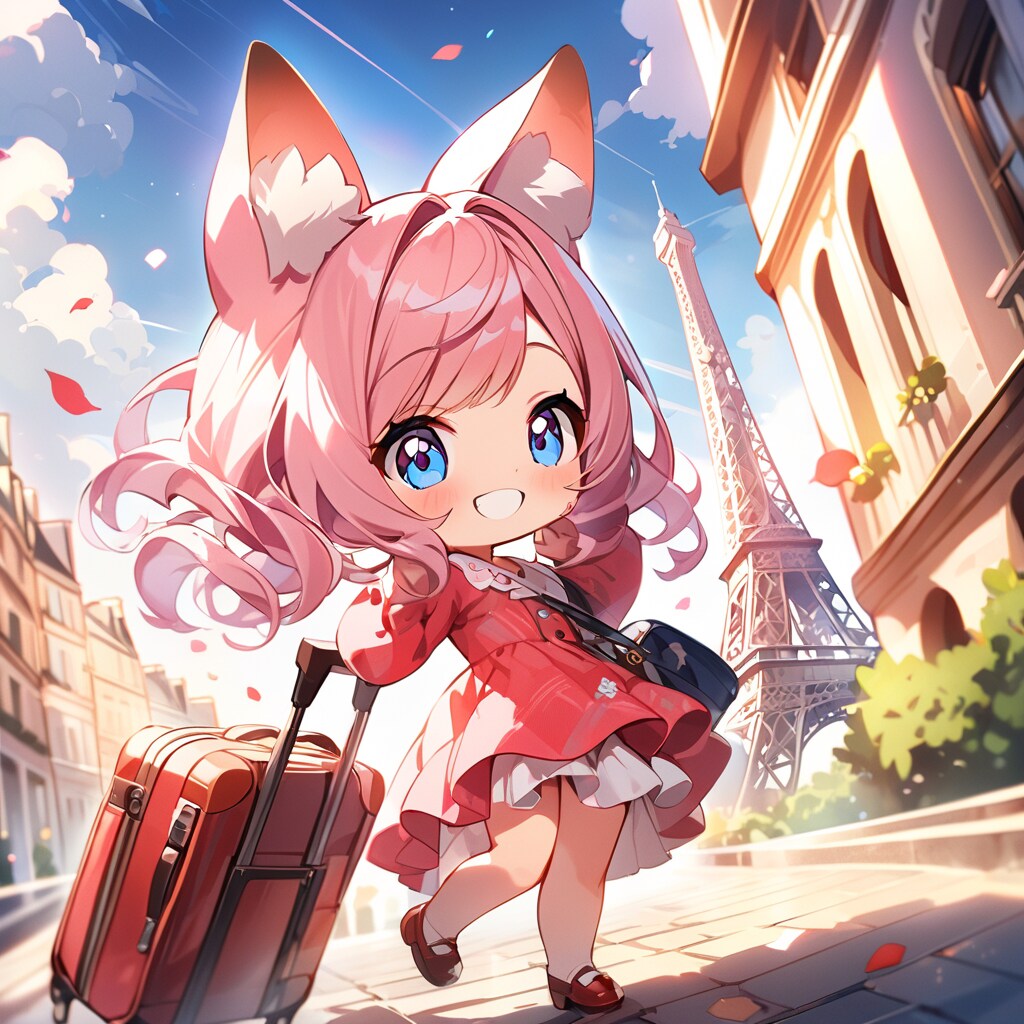 フランス旅行へ