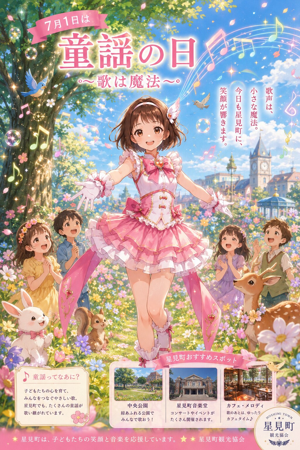 ７月１日は「童謡の日」