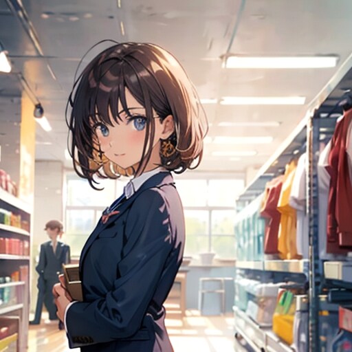 新入社員さん。