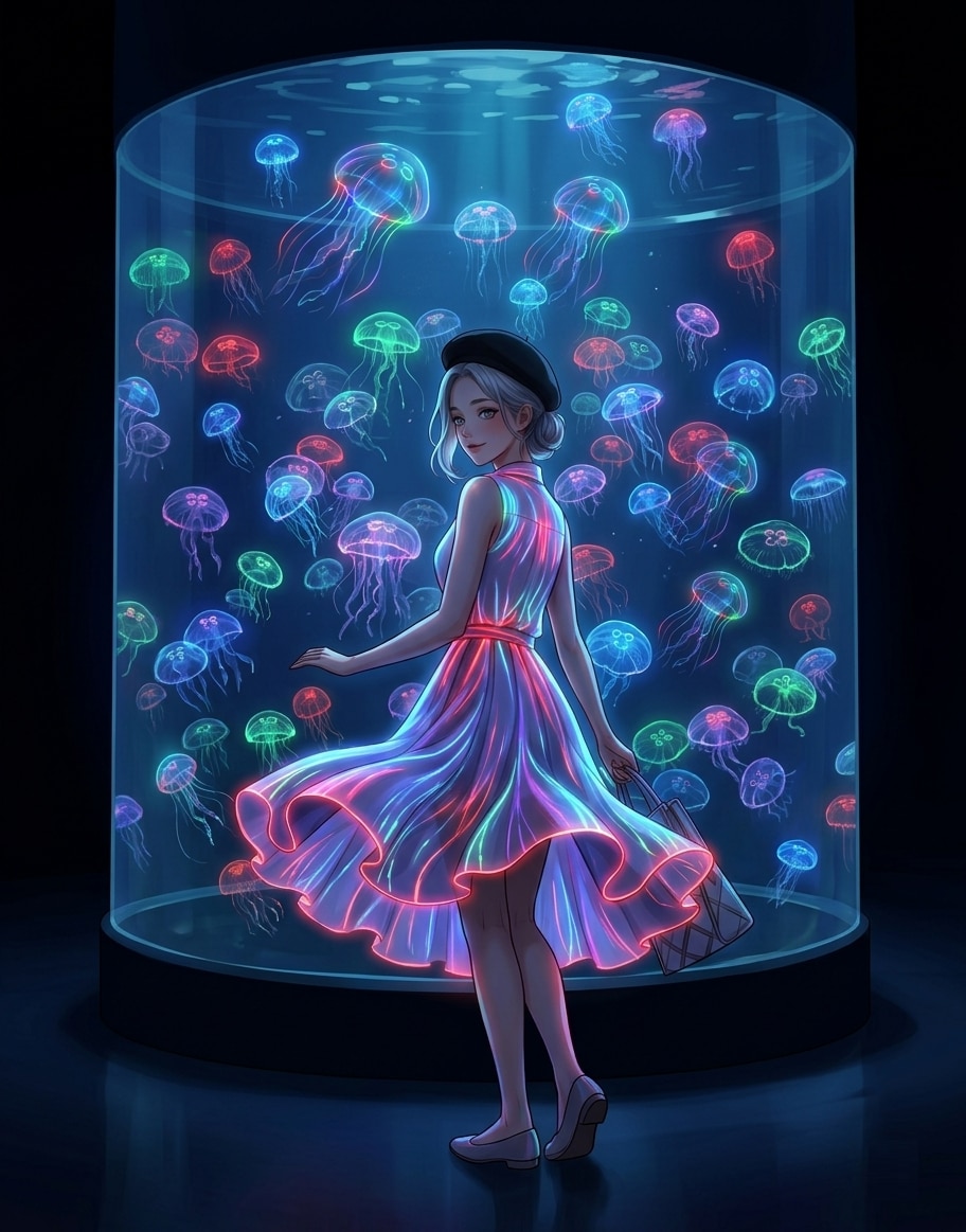 水族館デート | の人気AIイラスト・グラビア