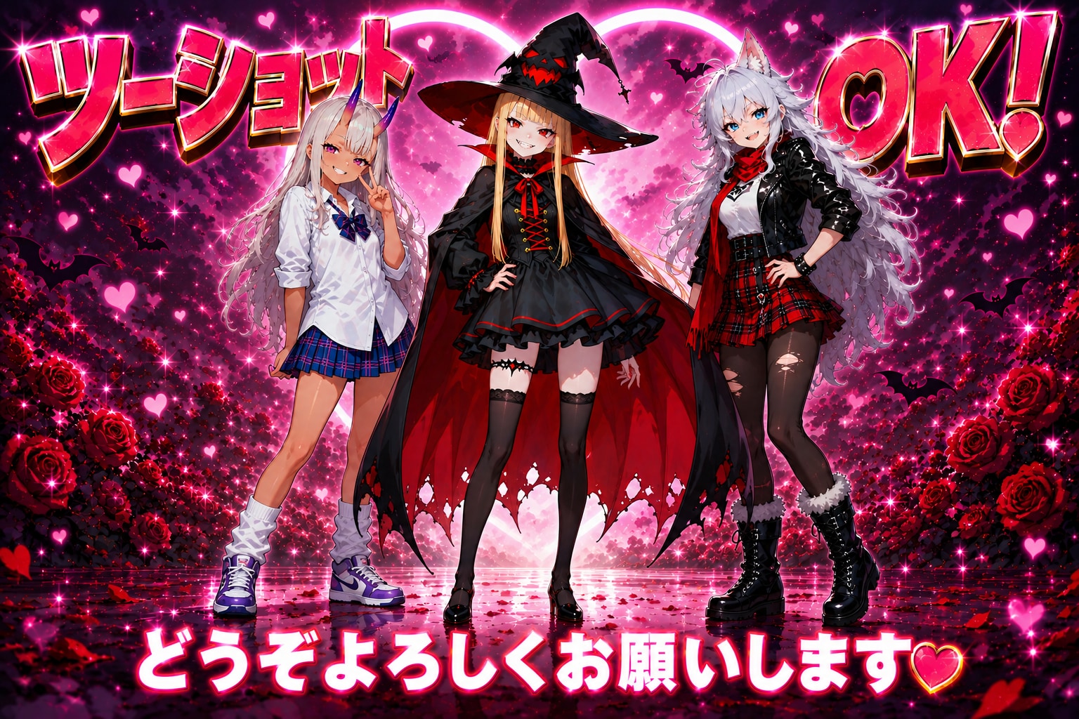 ツーショット許可(ちびっこ組)
