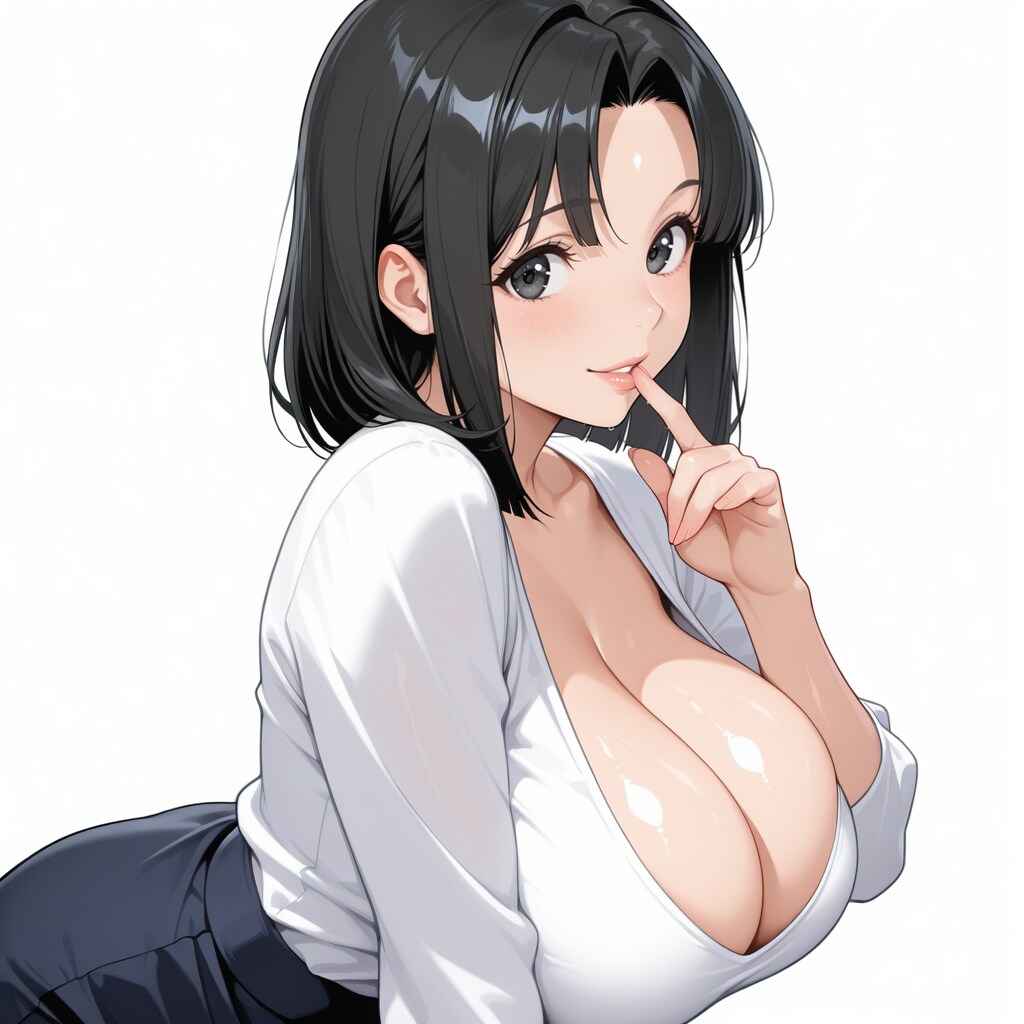 胸の谷間はいりませんでした