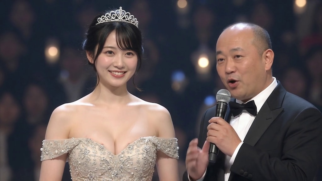 ミスコン優勝者にセクハラ