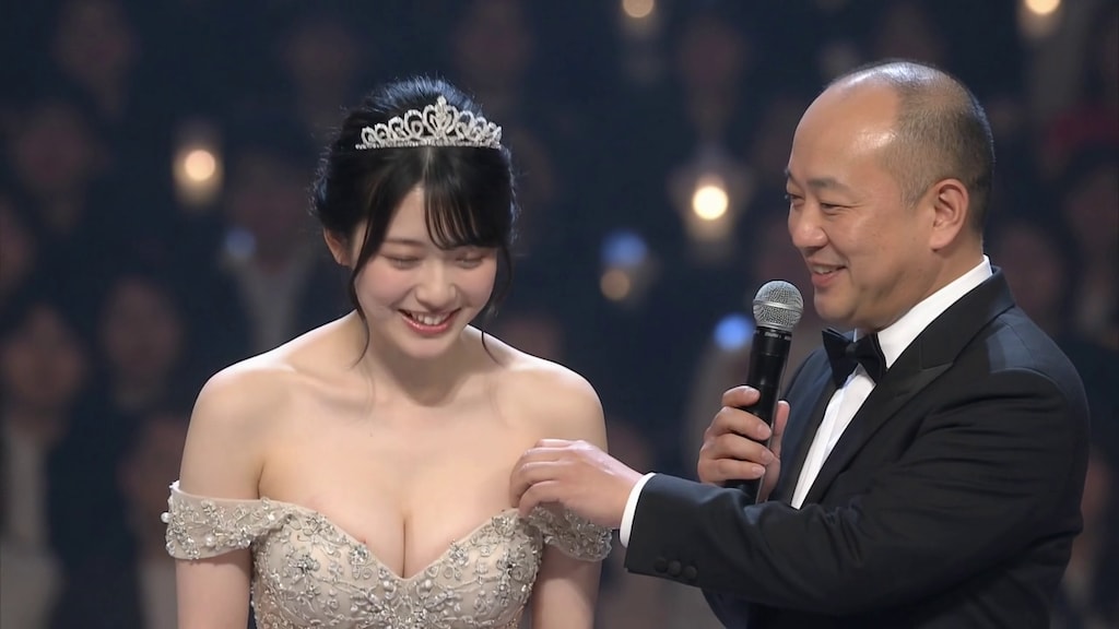 ミスコン優勝者にセクハラ
