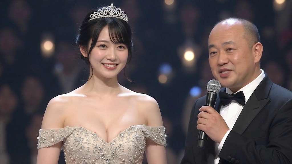 ミスコン優勝者にセクハラ