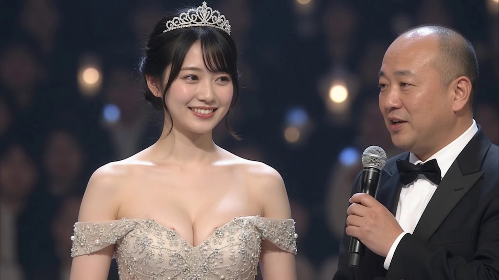 ミスコン優勝者にセクハラ